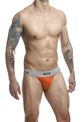 MaleBasics MBL107 MOB Classic Fetish Jock 3 Zoll Jockstrap Farbe Orange