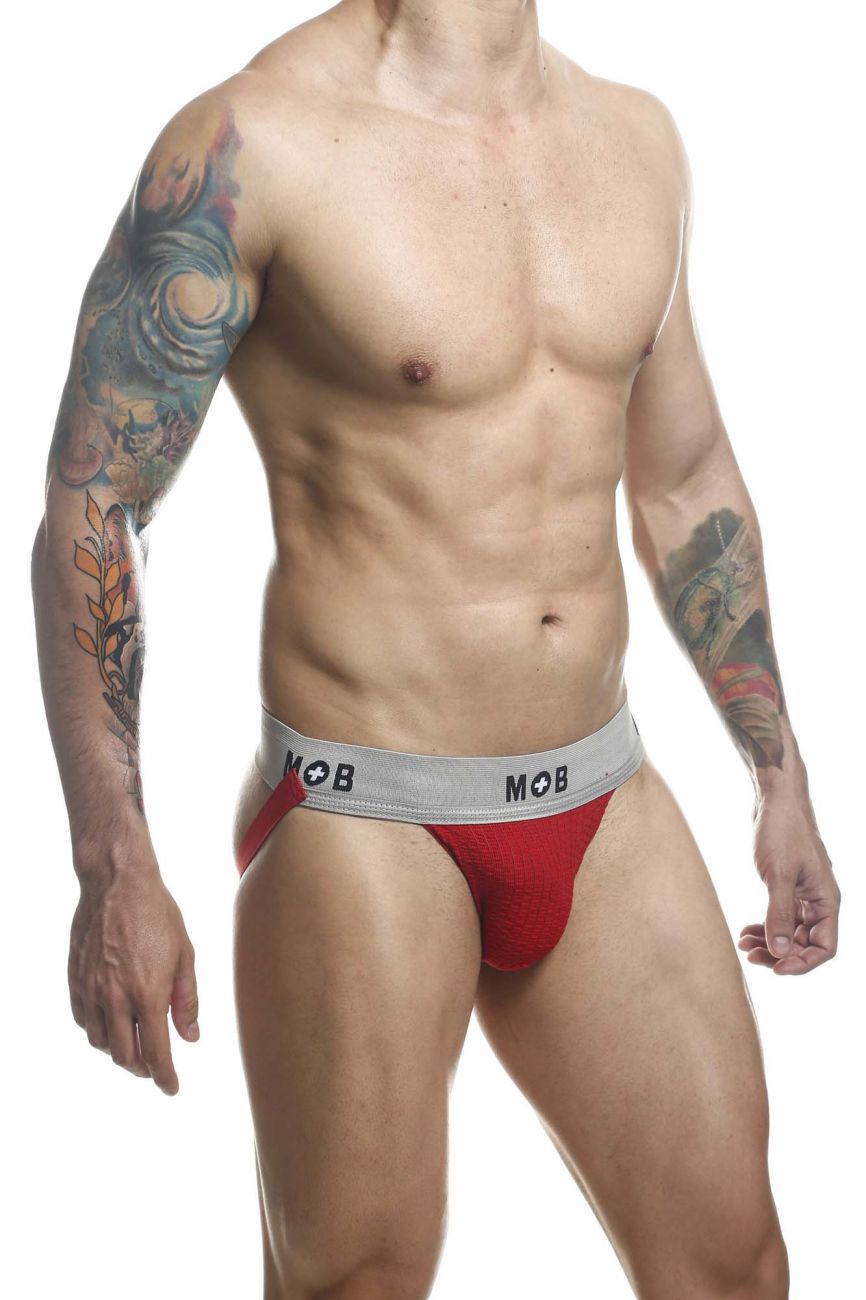 Jockstrap fétichiste classique MaleBasics MBL107 MOB 3 pouces Couleur Rouge Jockstrap fétichiste classique MaleBasics MBL107 MOB 3 pouces Couleur Rouge