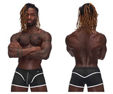 Short de sport en maille Male Power 142-273, couleur noir