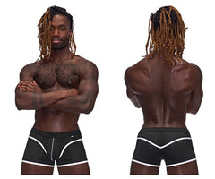 Short de sport en maille Male Power 142-273, couleur noir