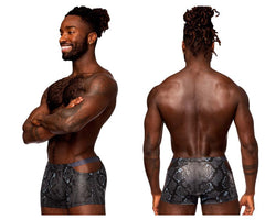 Male Power 153-282 S-naked Pouch Short Farbe Schwarz-Blau