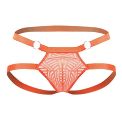 Jockstrap à anneau Rude Awakening Male Power 387-284 Couleur orange fluo