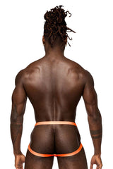 Jockstrap à anneau Rude Awakening Male Power 387-284 Couleur orange fluo