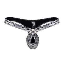 String croisé Male Power 409-282 S-naked couleur argent-noir