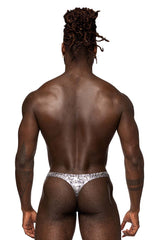 String croisé Male Power 409-282 S-naked couleur argent-noir