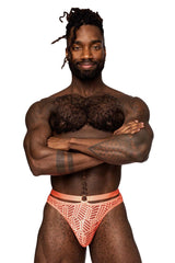 Male Power 415-284 Rude Awakening Strap Tanga Farbe Neonorange