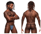 Sangle de pose Male Power 450-274 Inter-Mingle Couleur Bleu