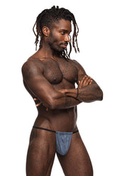 Sangle de pose Male Power 450-274 Inter-Mingle Couleur Bleu