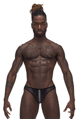 Slip de bikini Landing Strip Male Power 480-271 Couleur Noir