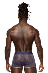 Short sans coutures à imprimés transparents SMS-011 de Male Power