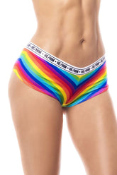 Mapale 122B Rainbow Cheeky Short Couleur uniquement Couleur