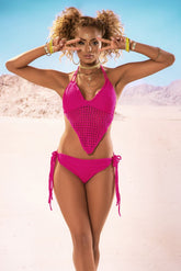 Ensemble deux pièces Mapale 2620 couleur rose fluo