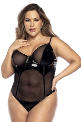 Mapale 2732X Bodysuit Farbe Wet Black