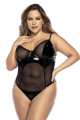 Mapale 2732X Bodysuit Farbe Wet Black