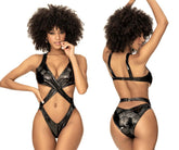 Mapale 67071 Monokini Couleur Noir Mouillé