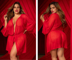 Mapale 7446X Robe Color Red