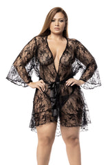 Robe Mapale 7495X avec string assorti Couleur Noir