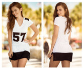 Robe de plage et cache-maillot Mapale 7863 Couleur Blanc