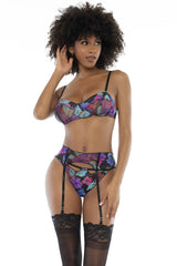 Ensemble trois pièces Mapale 8770 Color Dream Flower Print