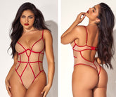 Mapale 8817 Teddy Couleur Nude-Rouge