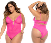 Mapale 8832X Debra Bodysuit Plus Farbe Hot Pink