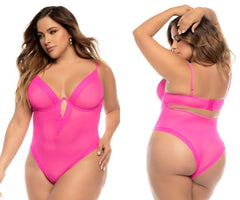 Mapale 8832X Debra Bodysuit Plus Farbe Hot Pink