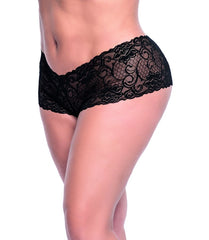 Shorty en dentelle Mapale 90X Couleur Noir