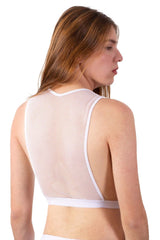 Haut court PLURAL PL007 Couleur Blanc
