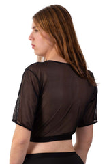 PLURAL PL009 Crop Top Farbe Schwarz