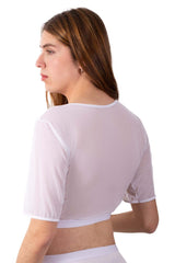 Haut court PLURAL PL009 Couleur Blanc
