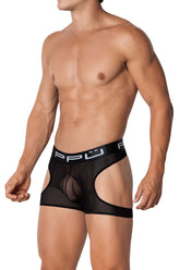 Boxer porte-jarretelles PPU 2111 Couleur Noir