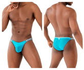Bikini en maille PPU 2312 couleur turquoise