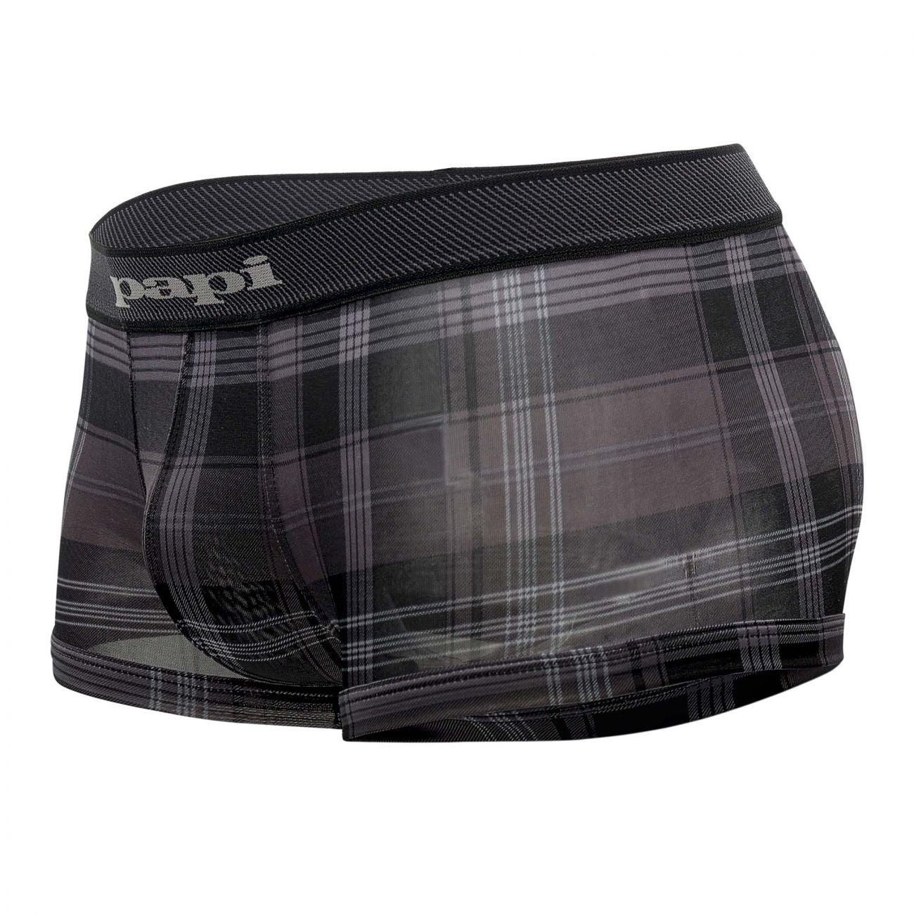 Papi 626182-962 Cool2 2PK Solid-Print Brazilian Trunks Farbe Schwarz-Grau Papi 626182-962 Cool2 2PK Solid-Print Brazilian Trunks Farbe Schwarz-Grau