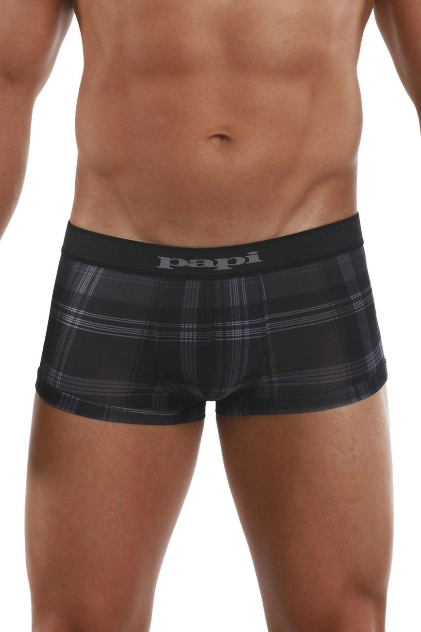 Papi 626182-962 Cool2 2PK Solid-Print Brazilian Trunks Farbe Schwarz-Grau Papi 626182-962 Cool2 2PK Solid-Print Brazilian Trunks Farbe Schwarz-Grau