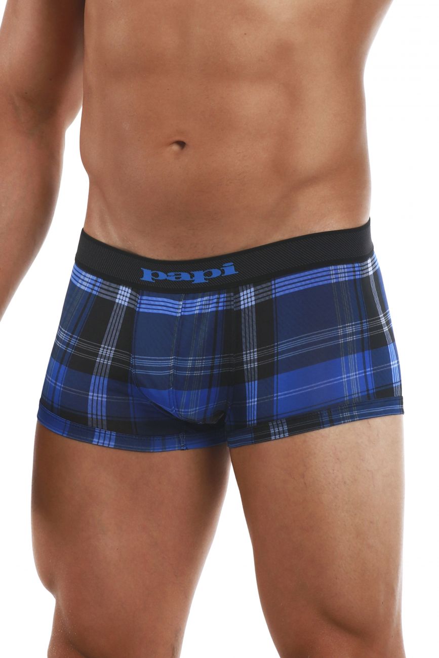 Papi 626182-968 Cool2 Lot de 2 boxers brésiliens à imprimé uni Couleur Noir-Bleu Papi 626182-968 Cool2 Lot de 2 boxers brésiliens à imprimé uni Couleur Noir-Bleu