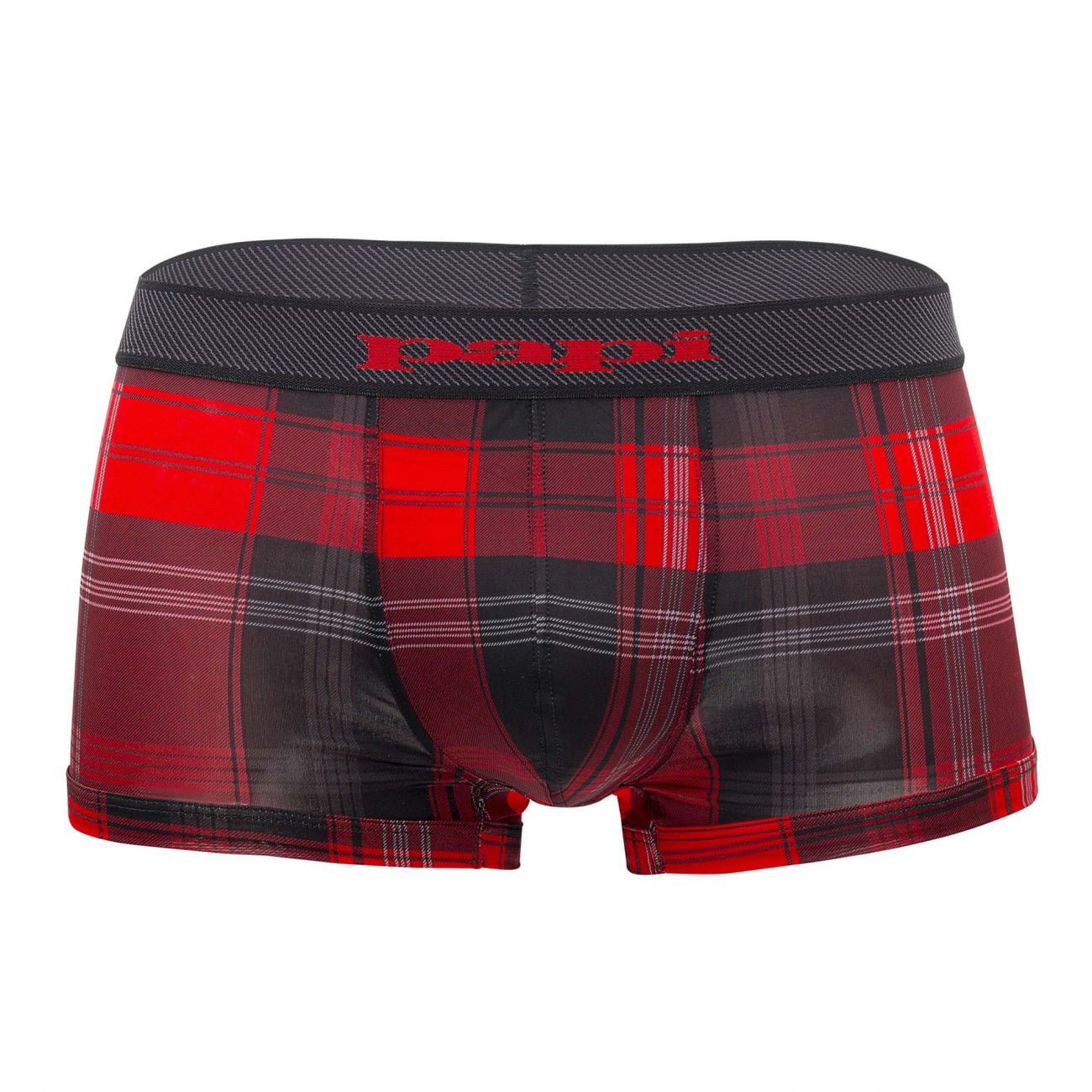 Papi 626182-982 Cool2 2PK Solid-Print Brazilian Trunks Farbe Schwarz-Rot Papi 626182-982 Cool2 2PK Solid-Print Brazilian Trunks Farbe Schwarz-Rot