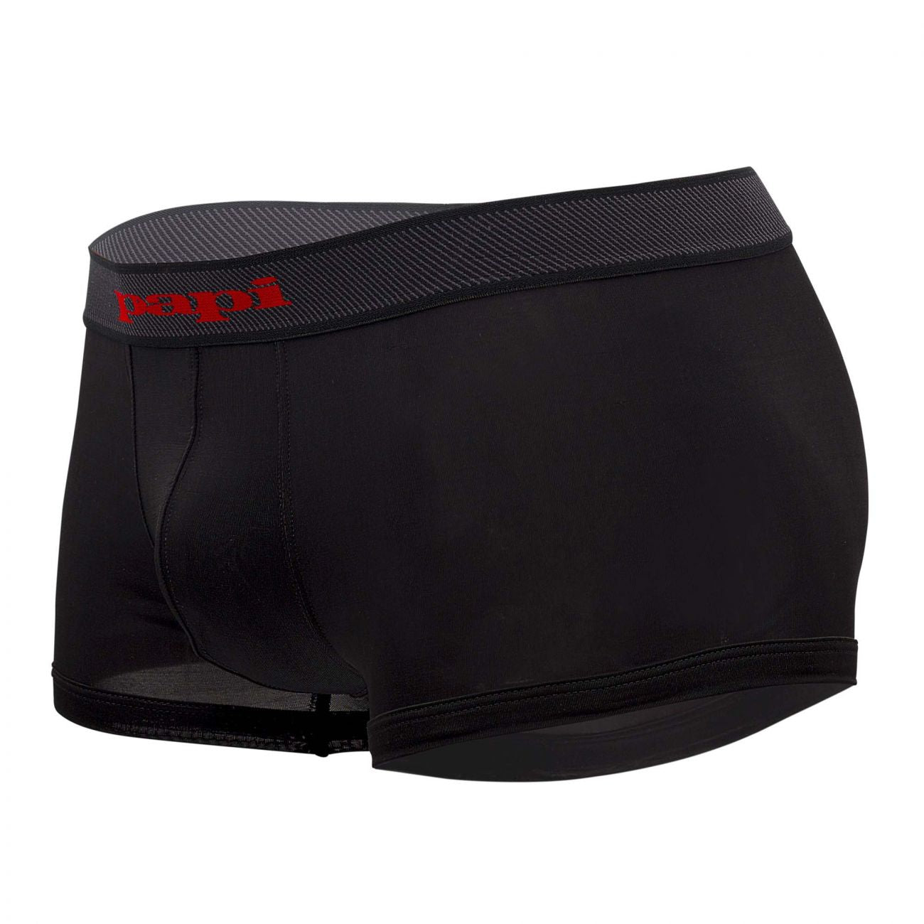 Papi 626182-982 Cool2 2PK Solid-Print Brazilian Trunks Farbe Schwarz-Rot Papi 626182-982 Cool2 2PK Solid-Print Brazilian Trunks Farbe Schwarz-Rot