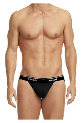 Jockstrap Papi 705910-001 3PK 1X1 côtelé Couleur Noir