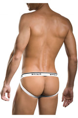 Papi 705910W-100 3PK 1X1 Rib Jockstrap Farbe Weiß