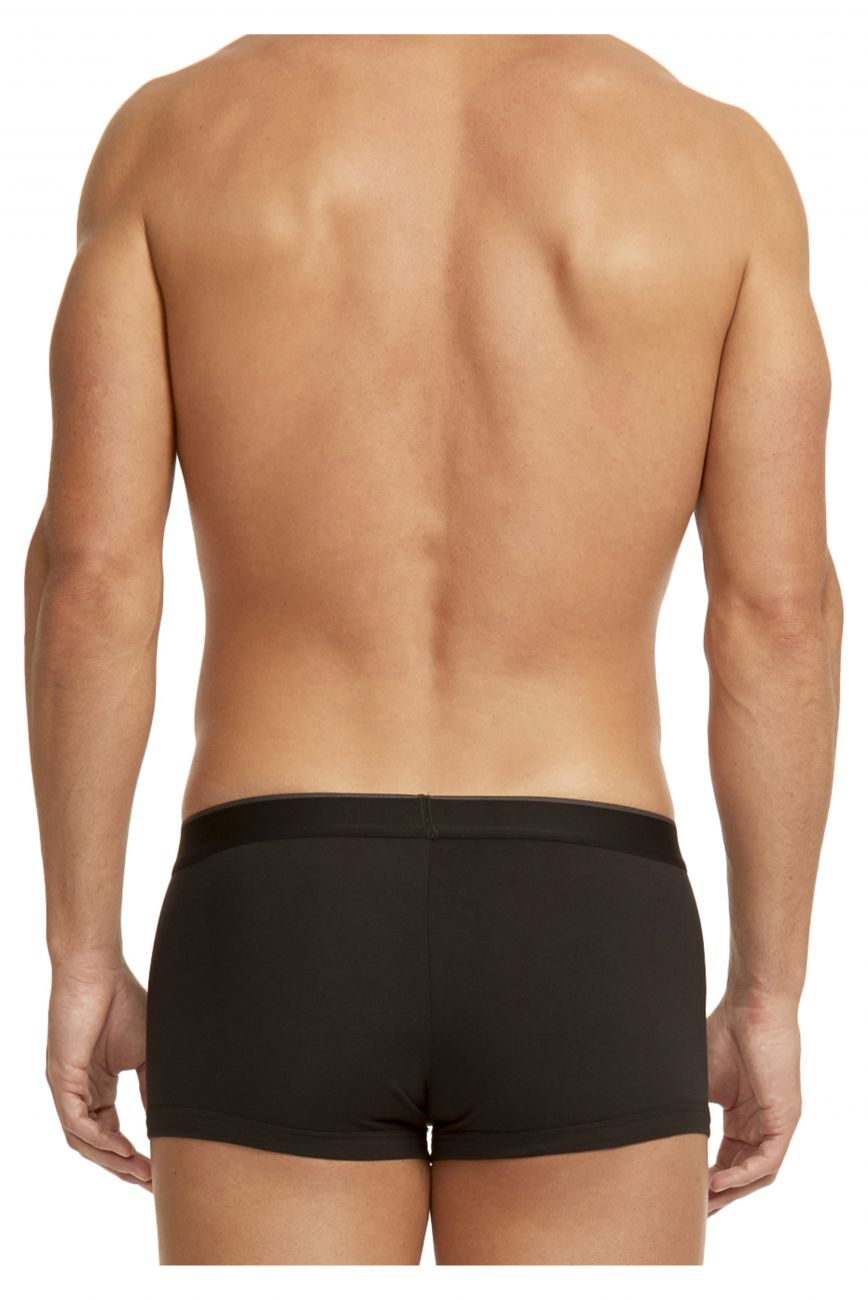Papi 980501-001 Lot de 3 slips brésiliens en coton extensible Couleur Noir Papi 980501-001 Lot de 3 slips brésiliens en coton extensible Couleur Noir