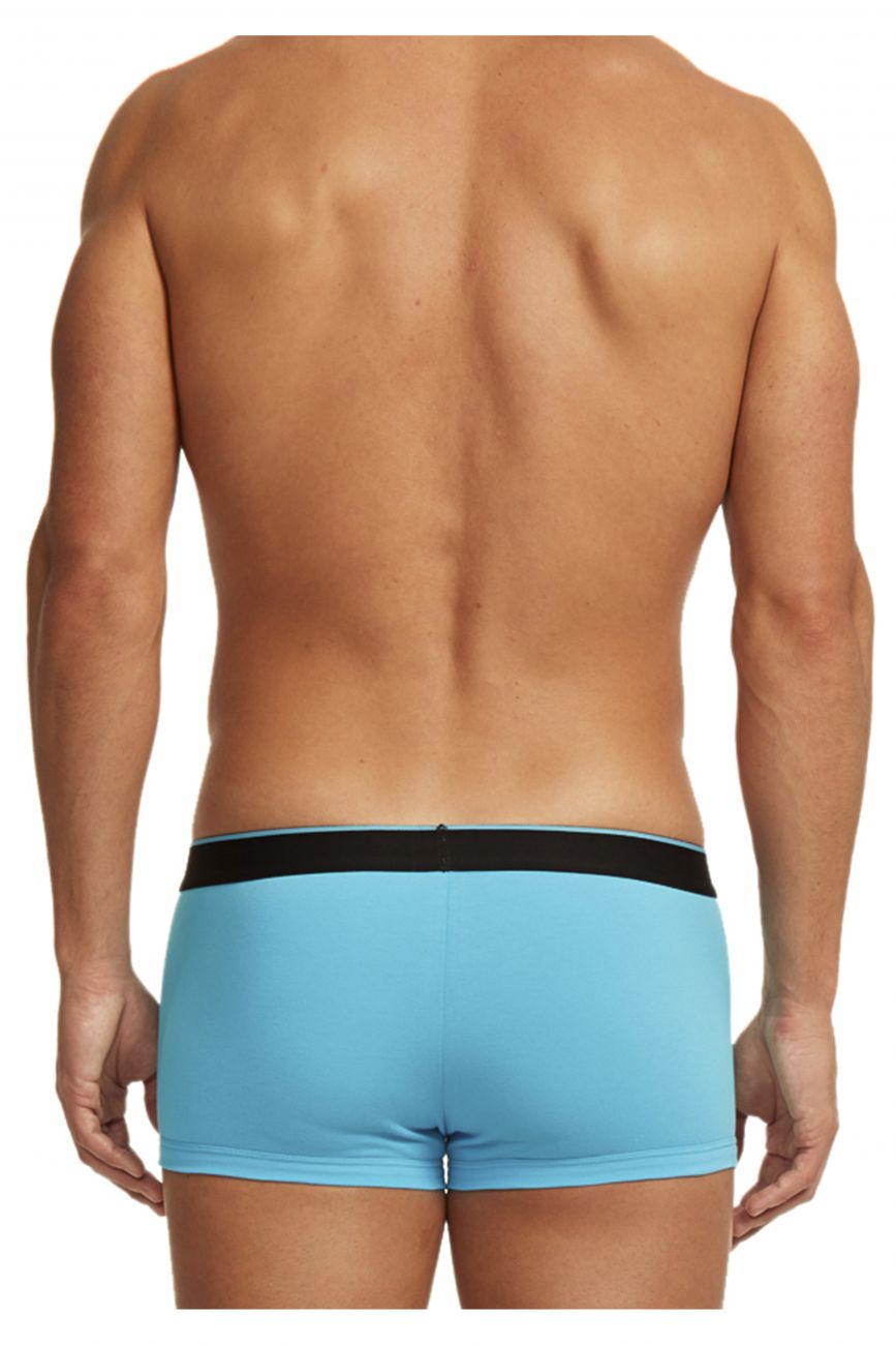 Papi 980503-969 3PK Cotton Stretch Brazilian Yarndye Band Stripe Color Turquoise-Black Papi 980503-969 3PK Cotton Stretch Brazilian Yarndye Band Stripe Color Turquoise-Black