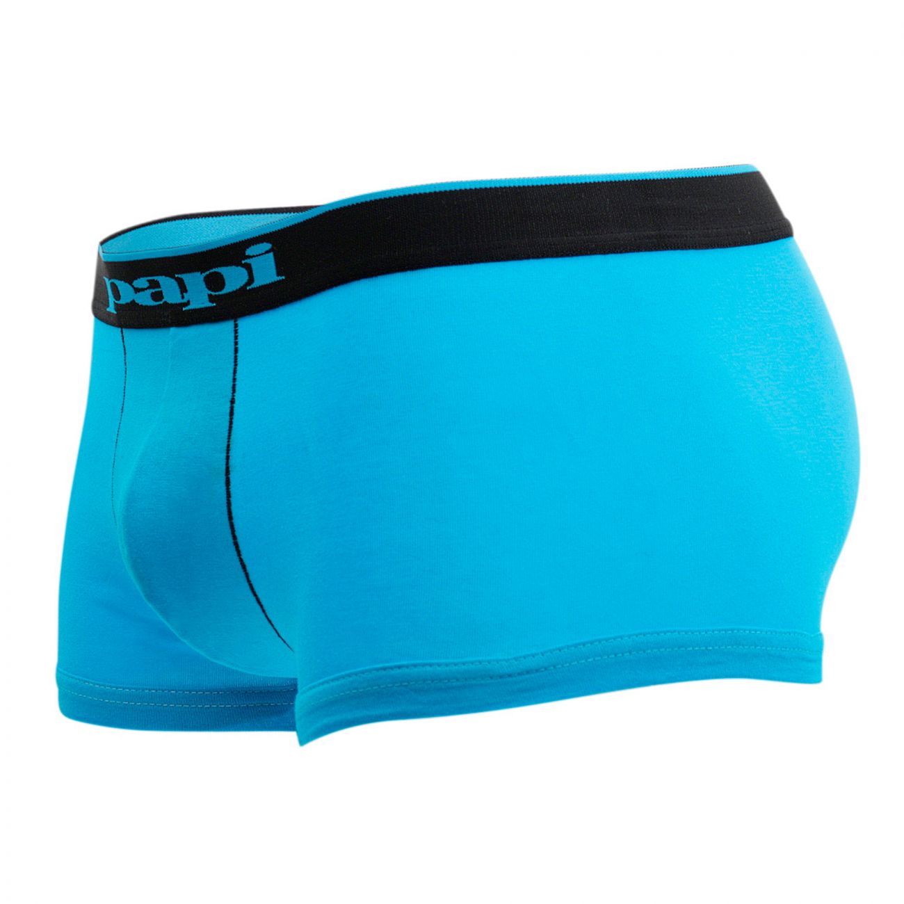 Papi 980503-969 3PK Cotton Stretch Brazilian Yarndye Band Stripe Color Turquoise-Black Papi 980503-969 3PK Cotton Stretch Brazilian Yarndye Band Stripe Color Turquoise-Black