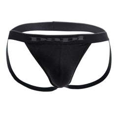 Papi 980911-001 3PK Baumwoll-Stretch-Suspensorium Farbe Schwarz