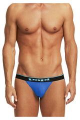 Papi 980911-941 3PK Cotton Stretch Jockstrap Farbe Schwarz-Kobalt-Blau