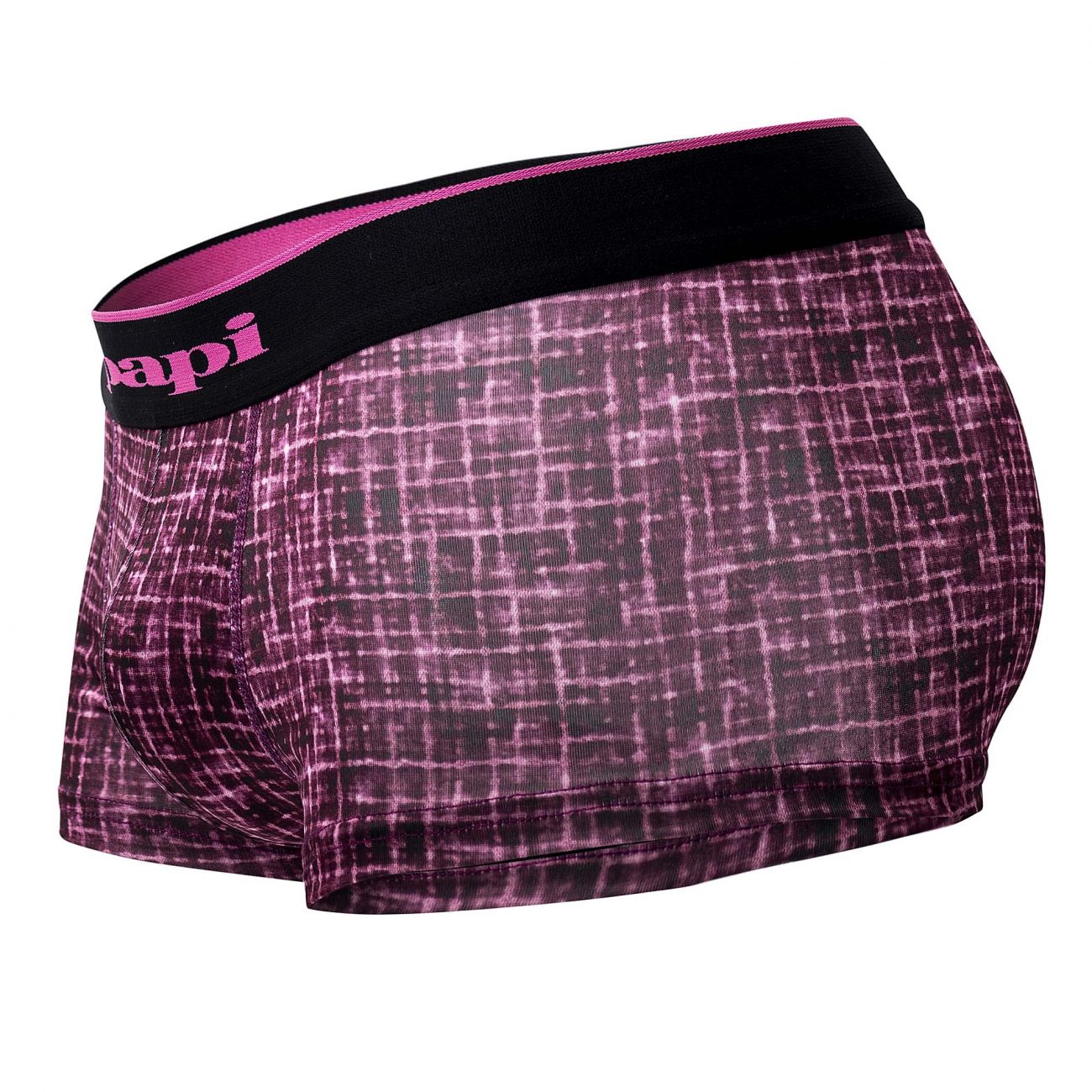 Papi UMPA048 Lot de 2 slips brésiliens en microflex Couleur Berry-Texture Papi UMPA048 Lot de 2 slips brésiliens en microflex Couleur Berry-Texture