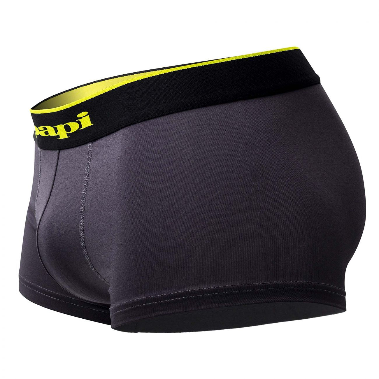 Papi UMPA048 Lot de 2 slips brésiliens Microflex couleur anthracite-léopard Papi UMPA048 Lot de 2 slips brésiliens Microflex couleur anthracite-léopard