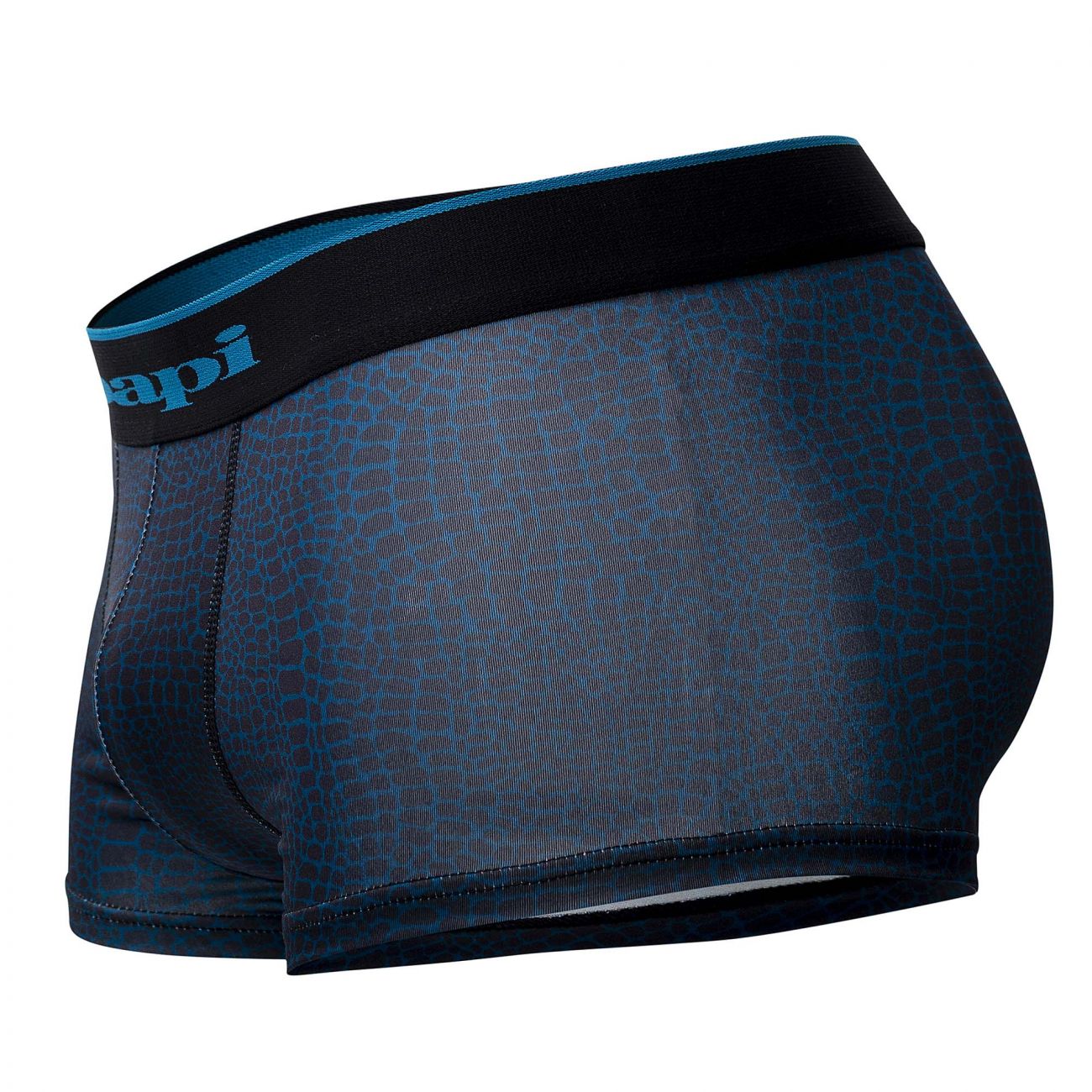 Papi UMPA048 Lot de 2 slips brésiliens en microflex couleur bleu sarcelle-léopard Papi UMPA048 Lot de 2 slips brésiliens en microflex couleur bleu sarcelle-léopard