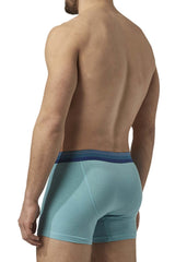 Papi UMPA088 Lot de 2 boxers brésiliens Microflex Couleur Turquoise-Noir