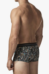 Papi UMPA107 Lot de 2 boxers Microflex Performance Couleur Noir-Jaune