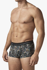 Papi UMPA107 Lot de 2 boxers Microflex Performance Couleur Noir-Jaune